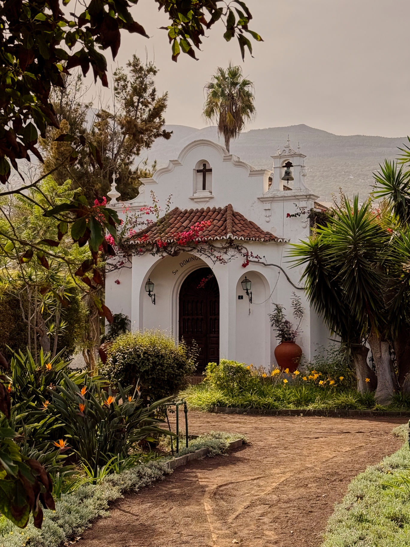 Historic chapel in the gardens